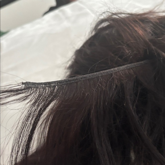 Natural Black straight human Hair wig 16/18” - Picture 8 of 16